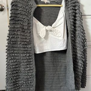 Oversized chunky cardigan